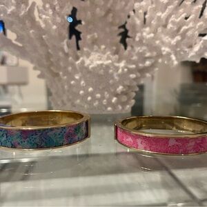 NWOT Lilly Pulitzer Two Multicolor Bracelets